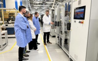 Strengthening Collaboration: Digiteh and UL Visited Iskra BU in Kranj as Part of Inno2Mare