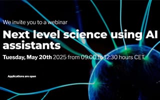Join the webinar Next level science using AI assistants