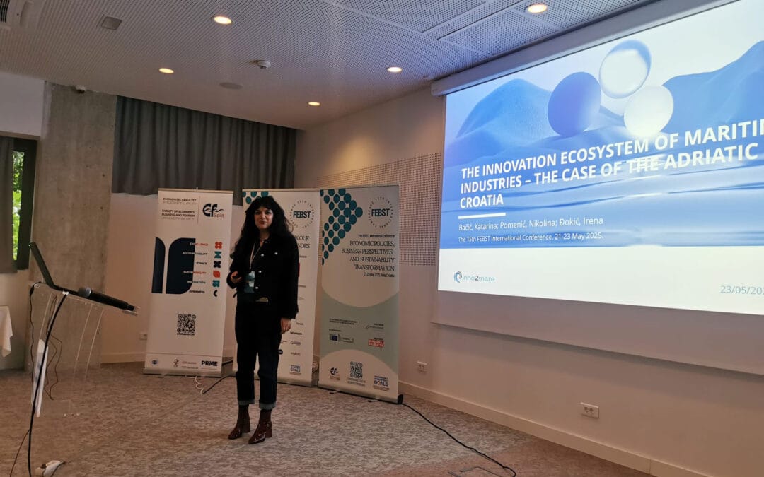 Inno2mare presented at 15th FEBST conference