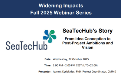 Widening Impacts Fall 2025 Webinar Series Kicks Off with the Presentation of SeaTecHub’s Story
