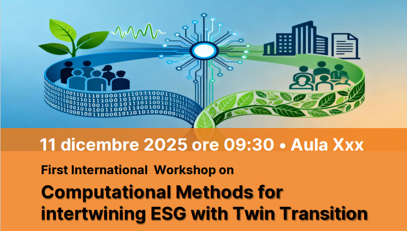 INNO2MARE Presented Its Insights at the International Workshop on Computational Methods for ESG and the Twin Transition