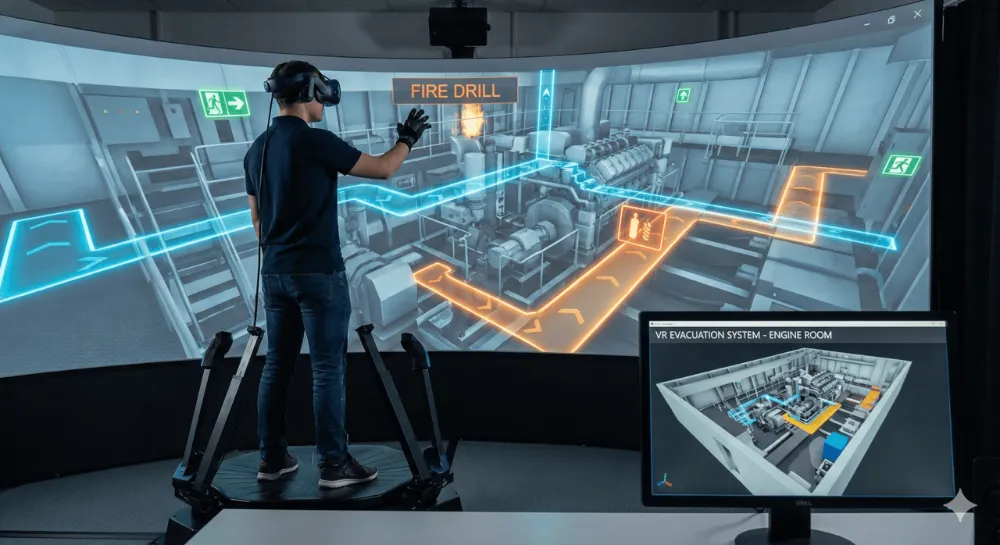 Gemini_Generated_Image_dl2op3dl2op3dl2o Fire evacuation VR model of a ship engine room